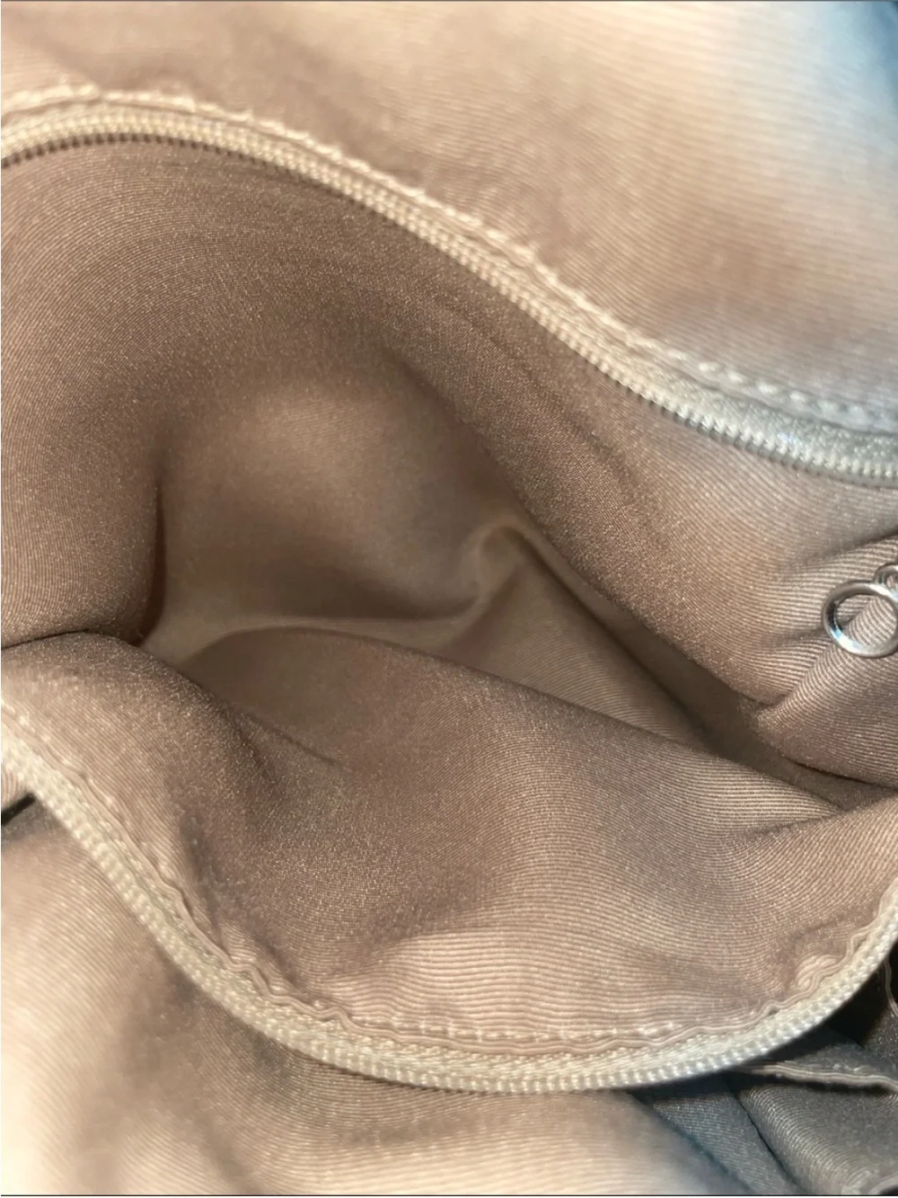 Vintage  Y2K Coach Brown Signature Canvas Hobo Bag with Leather Trim